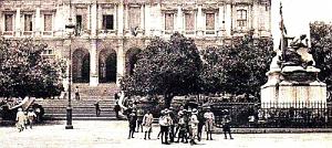 1840- Oran - Place d'Armes2 - Monument de Sidi-Brahim et Mairie